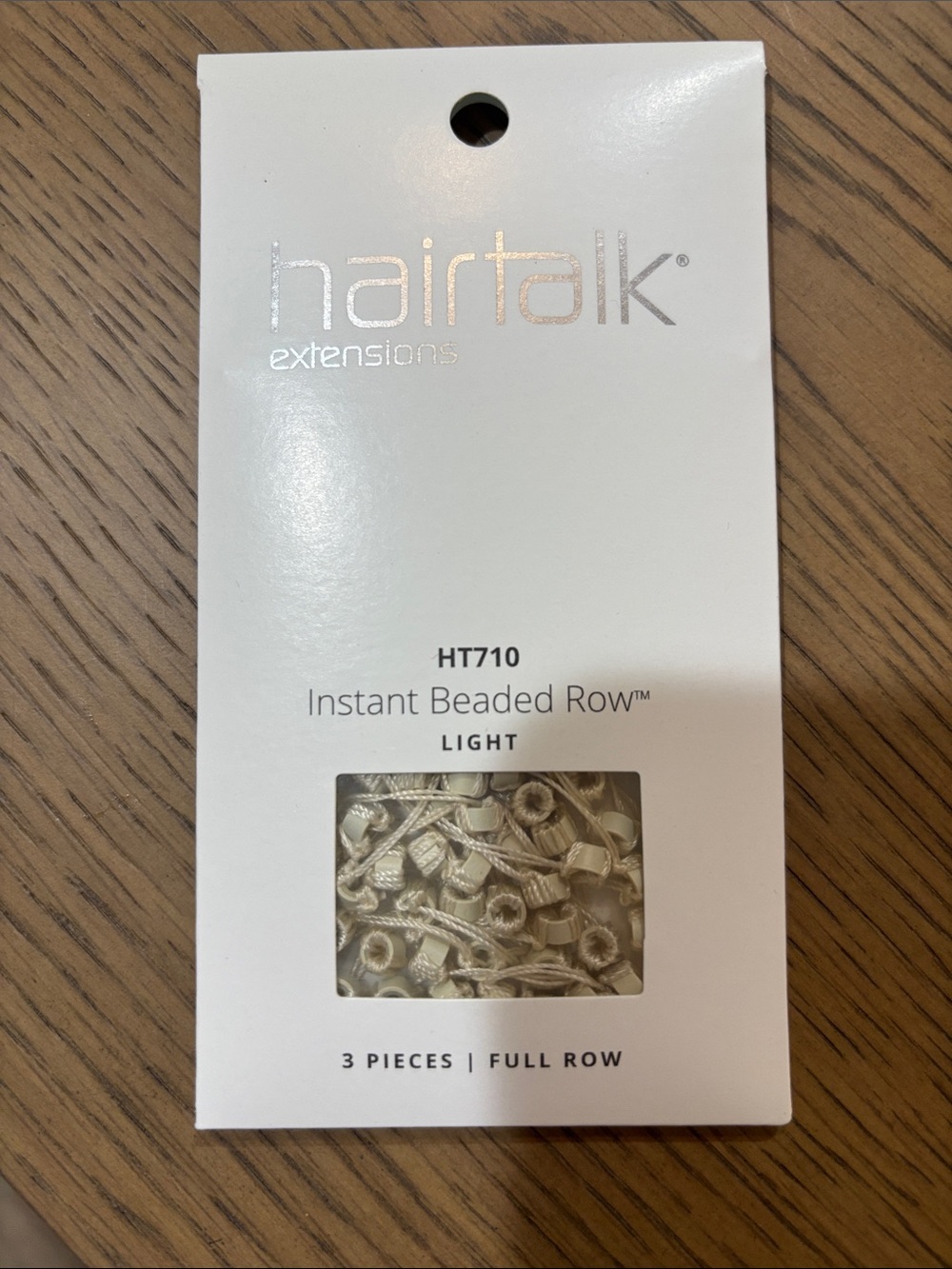 Hairtalk beaded row